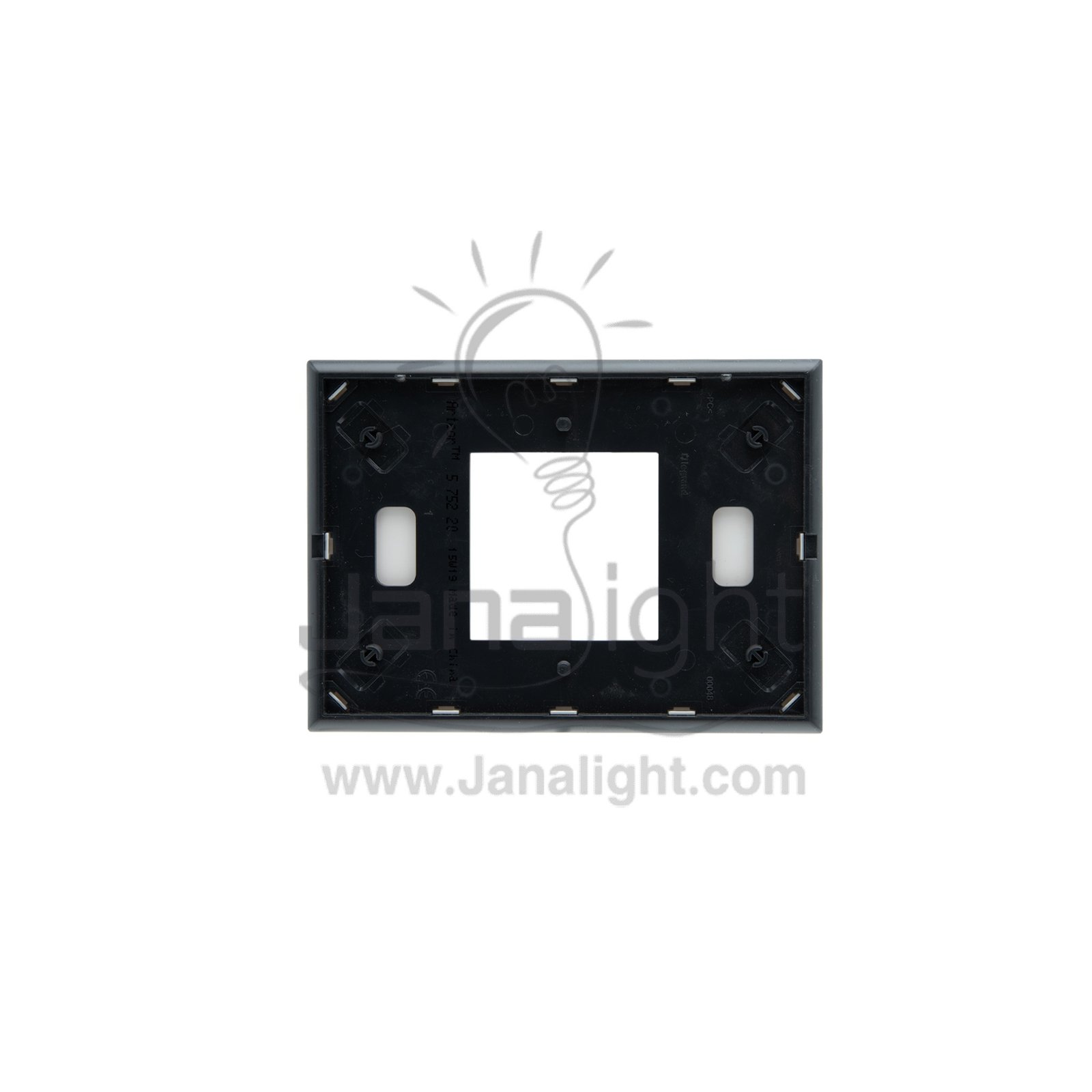 وش 1 فتحة ليجراند ابيض Plate Arteor - Italian 1 module - white